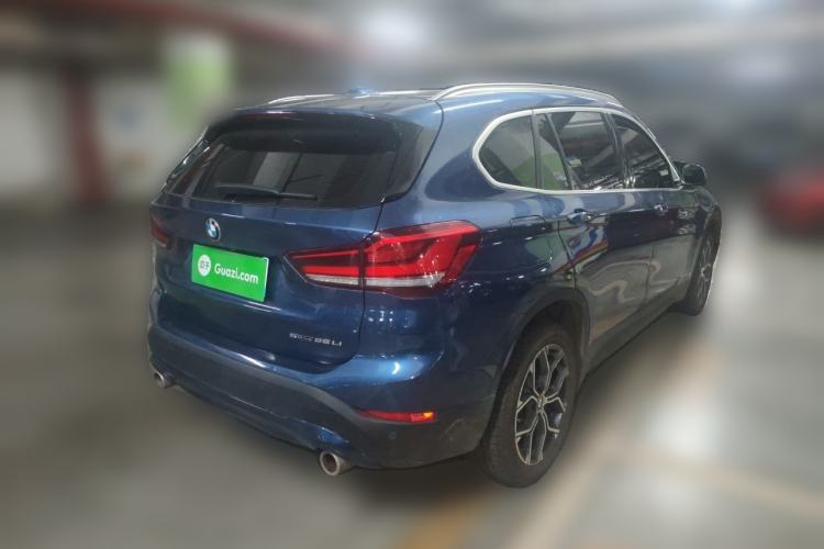 Used BMW X1 2021 Restyled sDrive25Li Leading Edition Rear Right 45 Deg