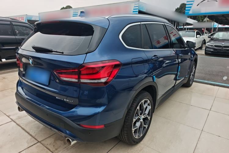 Used BMW X1 2021 Restyled sDrive25Li Leading Edition Rear Right 45 Deg