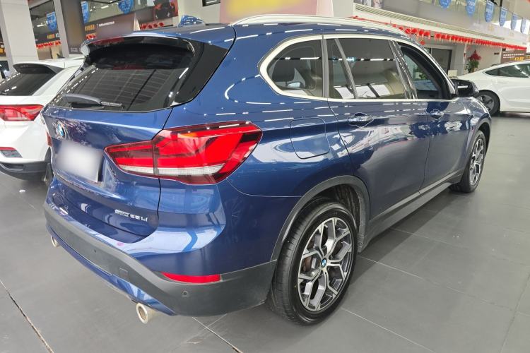 Used BMW X1 2021 Restyled sDrive25Li Leading Edition Rear Right 45 Deg