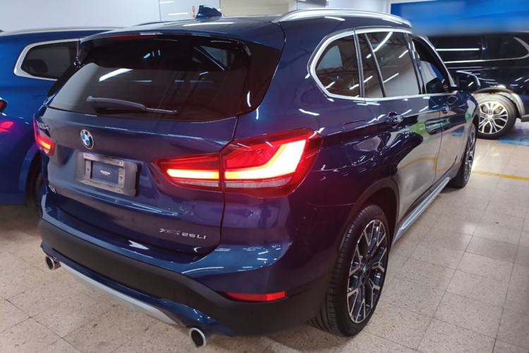 Used BMW X1 2021 xDrive25Li Luxury Model Rear Right 45 Deg
