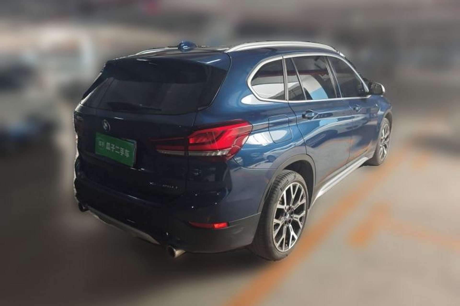 Used BMW X1 2021 xDrive25Li Luxury Model Rear Right 45 Deg