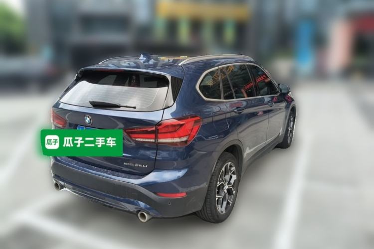 Used BMW X1 2021 sDrive25Li Leading Model Rear Right 45 Deg