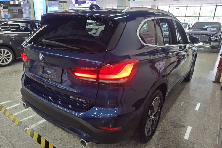 Used BMW X1 2021 Restyled sDrive25Li Leading Edition Rear Right 45 Deg
