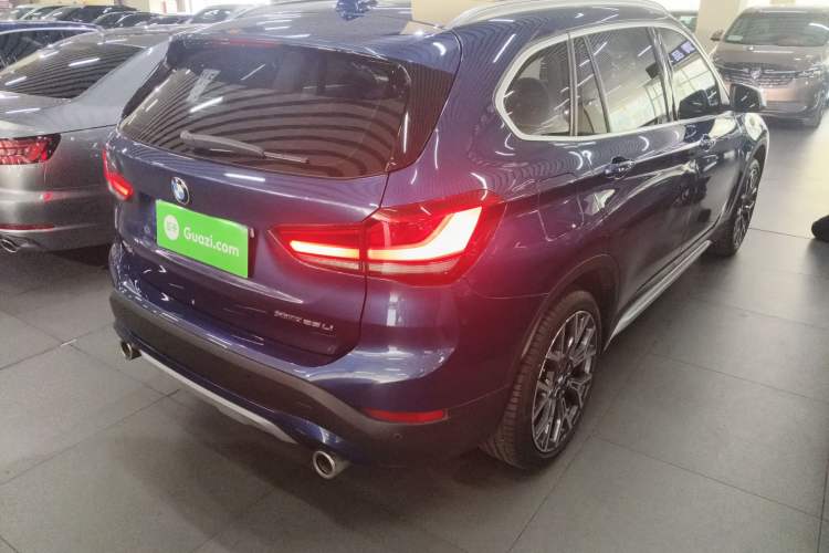 Used BMW X1 2021 xDrive25Li Luxury Model Rear Right 45 Deg