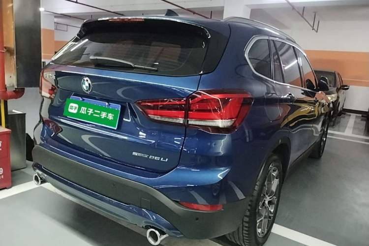 Used BMW X1 2021 sDrive25Li Leading Model Rear Right 45 Deg