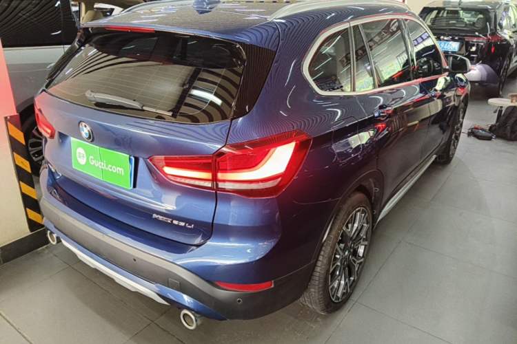 Used BMW X1 2021 xDrive25Li Luxury Model Rear Right 45 Deg