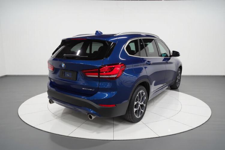 Used BMW X1 2021 Restyled sDrive25Li Leading Edition Rear Right 45 Deg