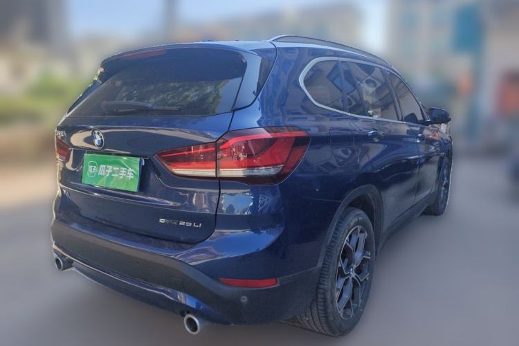 Used BMW X1 2021 Restyled sDrive25Li Leading Edition Rear Right 45 Deg