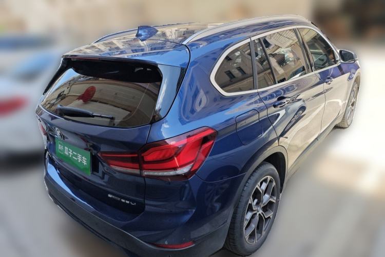 Used BMW X1 2021 Restyled sDrive25Li Leading Edition Rear Right 45 Deg