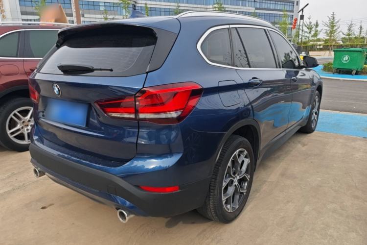 Used BMW X1 2021 Restyled sDrive25Li Leading Edition Rear Right 45 Deg