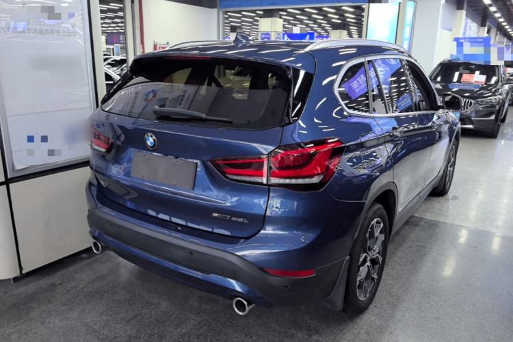 Used BMW X1 2021 Restyled sDrive25Li Leading Edition Rear Right 45 Deg