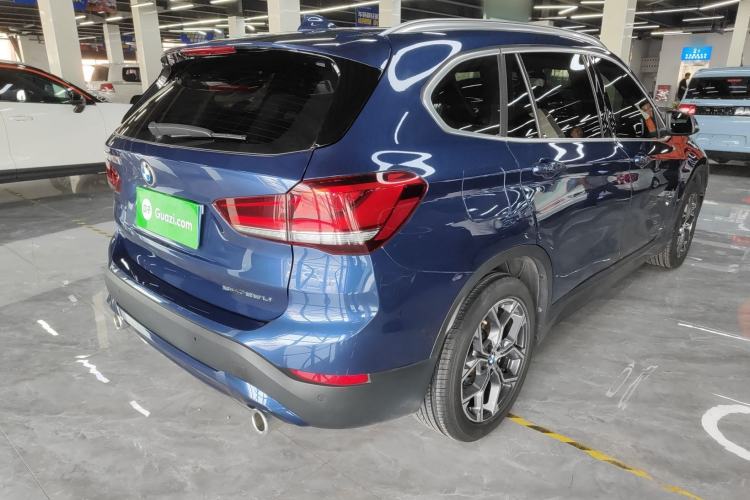 Used BMW X1 2021 Restyled sDrive25Li Leading Edition Rear Right 45 Deg