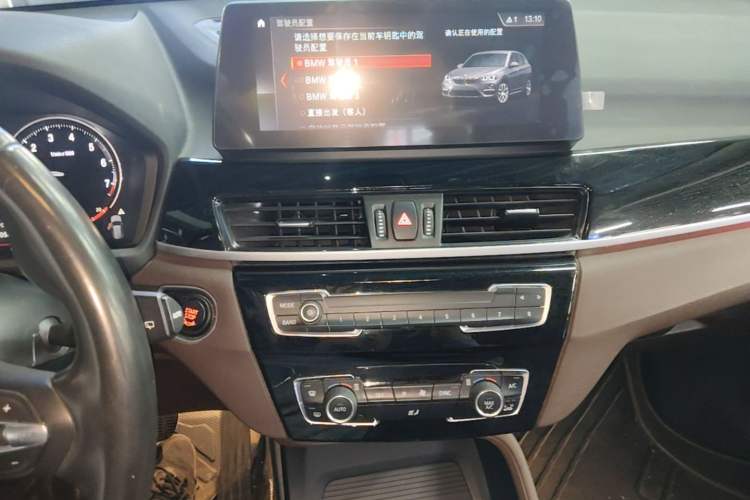 Used BMW X1 2021 sDrive25Li Leading Model Audio And AC Panel