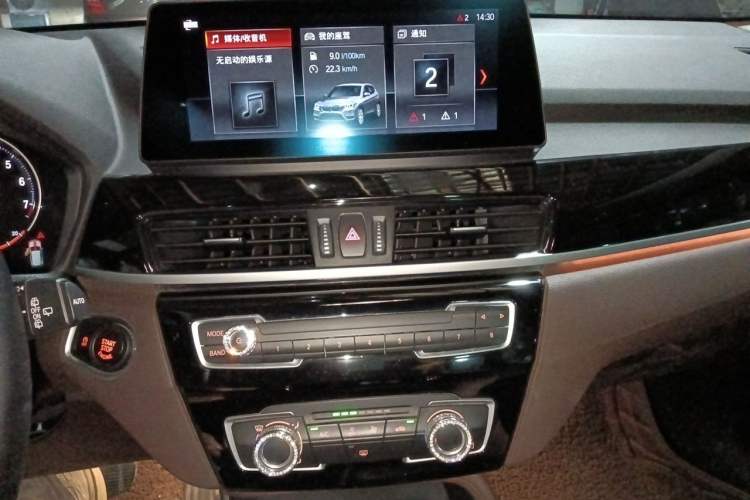 Used BMW X1 2021 Restyled sDrive20Li Fashion Version Audio And AC Panel