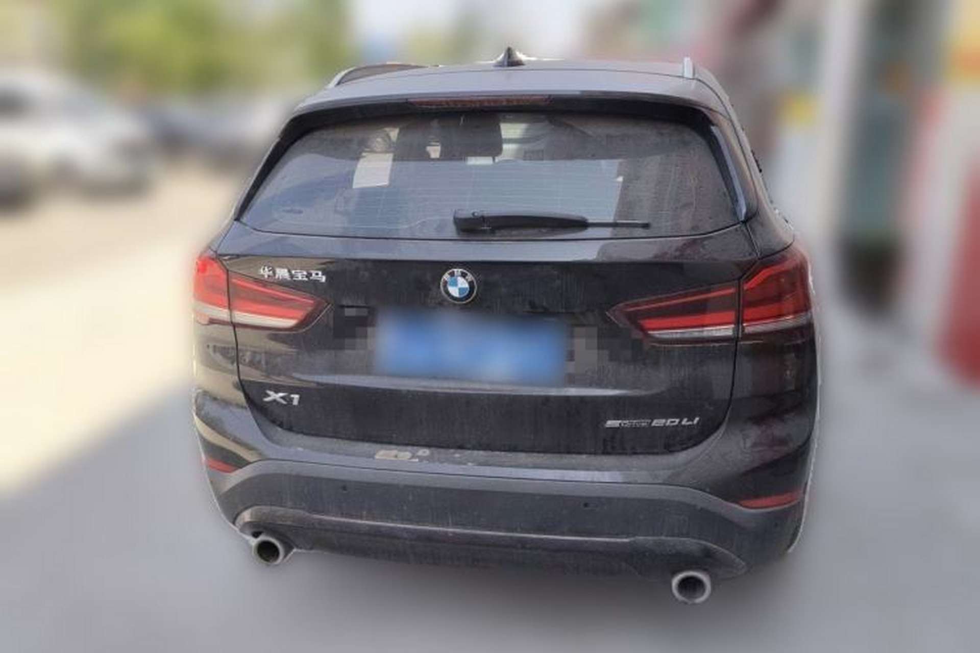 Used BMW X1 2021 sDrive20Li Fashion Model Rear