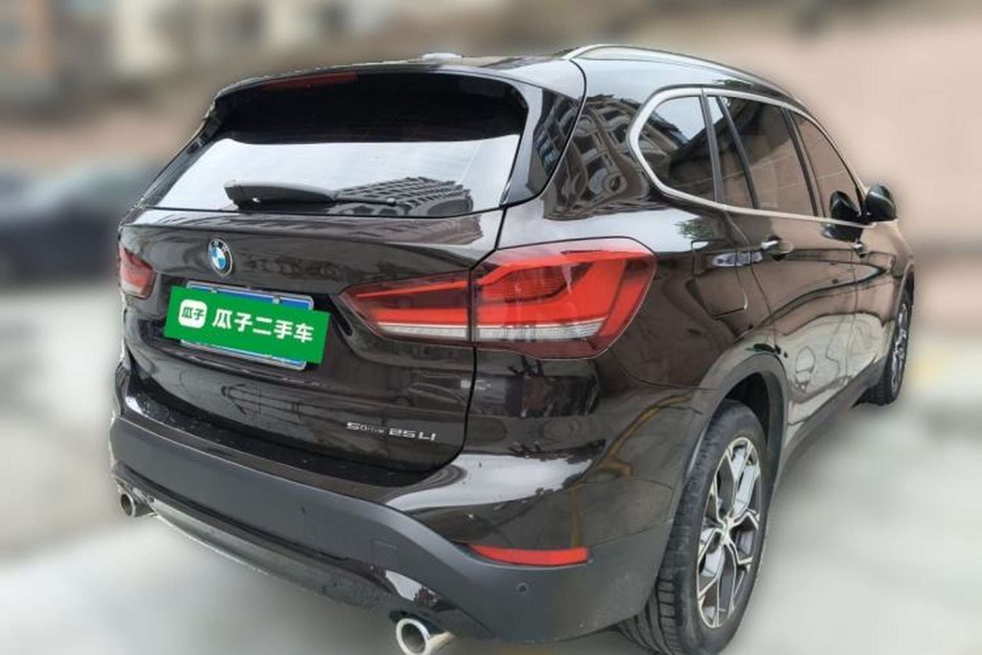 Used BMW X1 2021 sDrive25Li Leading Model Rear Right 45 Deg