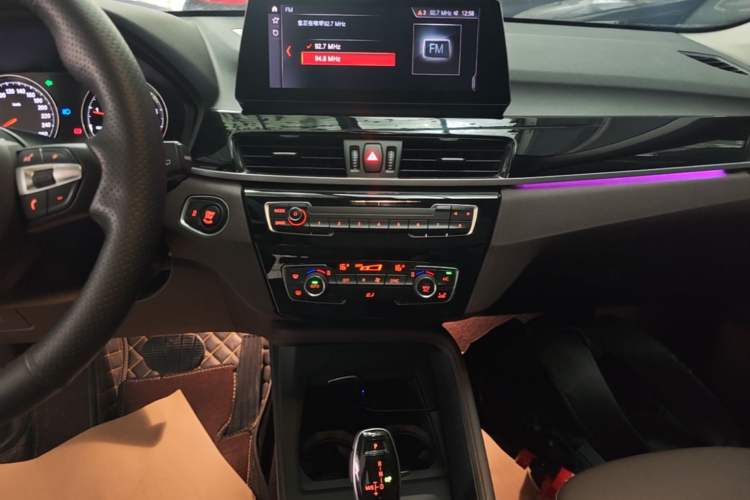 Used BMW X1 2021 Restyled sDrive25Li Leading Edition Audio And AC Panel