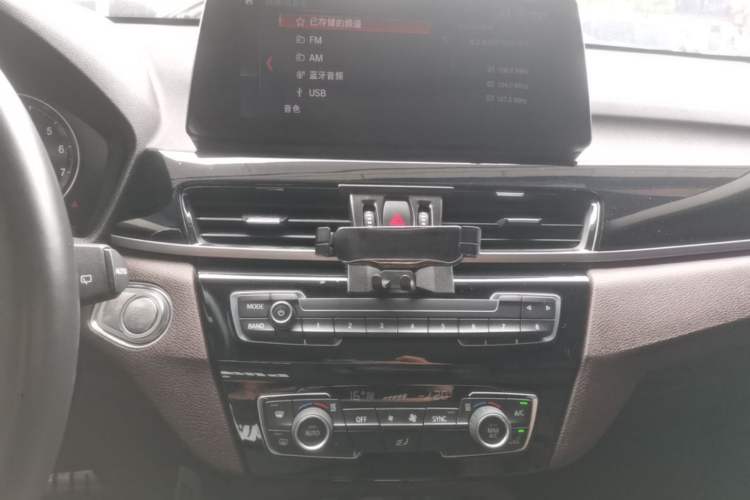 Used BMW X1 2021 Restyled sDrive25Li Leading Edition Audio And AC Panel