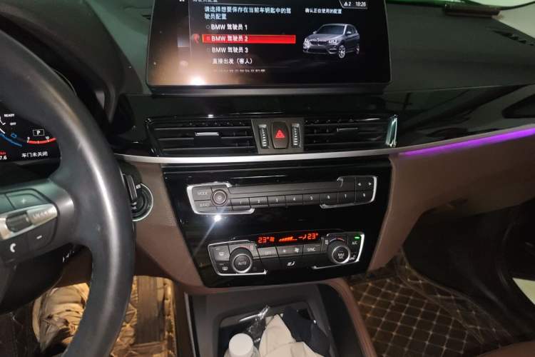 Used BMW X1 2021 sDrive25Li Leading Model Audio And AC Panel