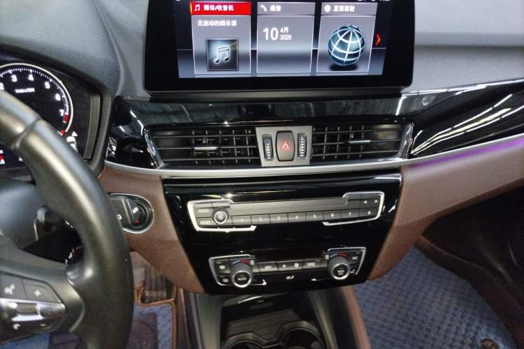 Used BMW X1 2021 Restyled sDrive25Li Leading Edition Audio And AC Panel