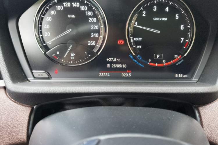 Used BMW X1 2021 Restyled sDrive20Li Fashion Version Odometer Close Up