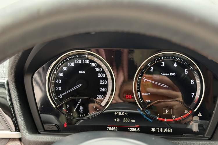 Used BMW X1 2021 Restyled sDrive25Li Leading Edition Odometer Close Up