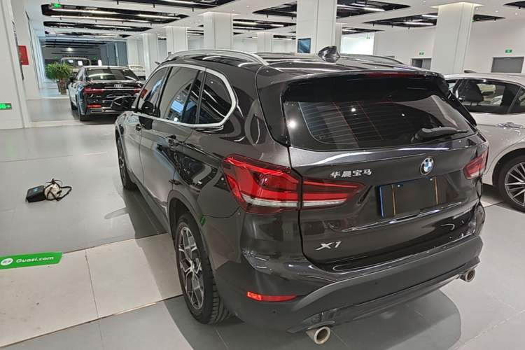 Used BMW X1 2021 Restyled sDrive25Li Leading Edition Rear Left 45 Deg