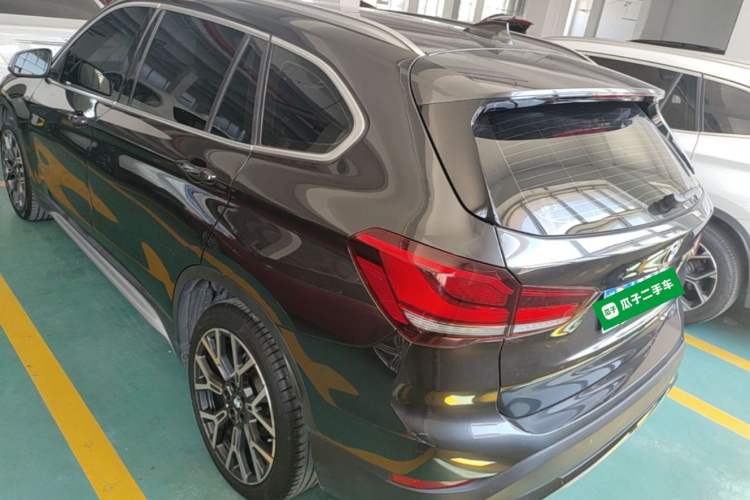 Used BMW X1 2021 xDrive25Li Luxury Model Rear Left 45 Deg