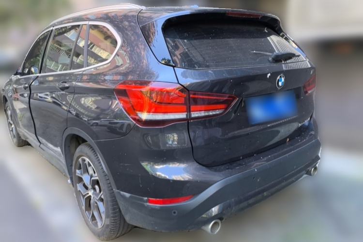 Used BMW X1 2021 Restyled sDrive25Li Leading Edition Rear Left 45 Deg