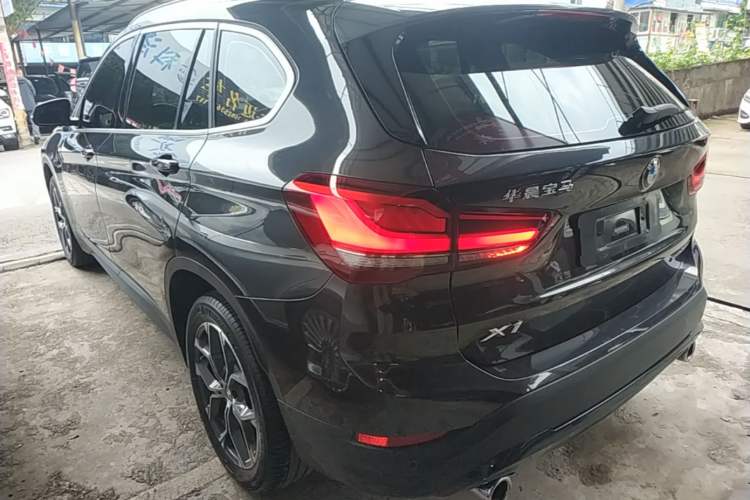 Used BMW X1 2021 Restyled sDrive25Li Leading Edition Rear Left 45 Deg