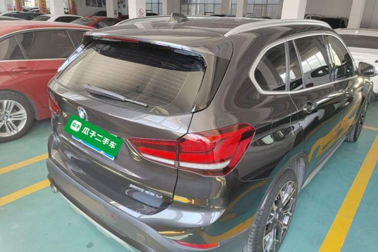 Used BMW X1 2021 xDrive25Li Luxury Model Rear Right 45 Deg