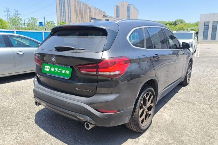 Used BMW X1 2021 Restyled sDrive25Li Leading Edition Rear Right 45 Deg