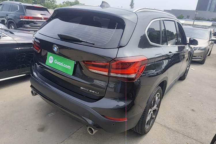 Used BMW X1 2021 sDrive25Li Leading Model Rear Right 45 Deg