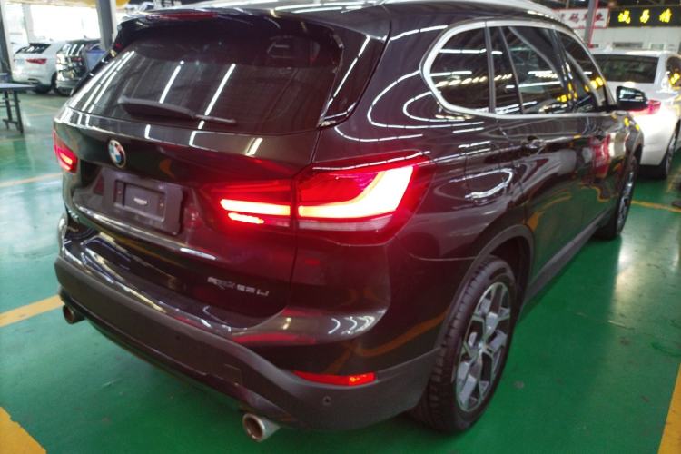 Used BMW X1 2021 Restyled sDrive25Li Leading Edition Rear Right 45 Deg