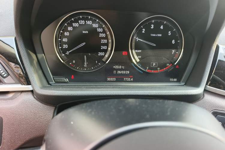 Used BMW X1 2021 Restyled sDrive25Li Leading Edition Odometer Close Up