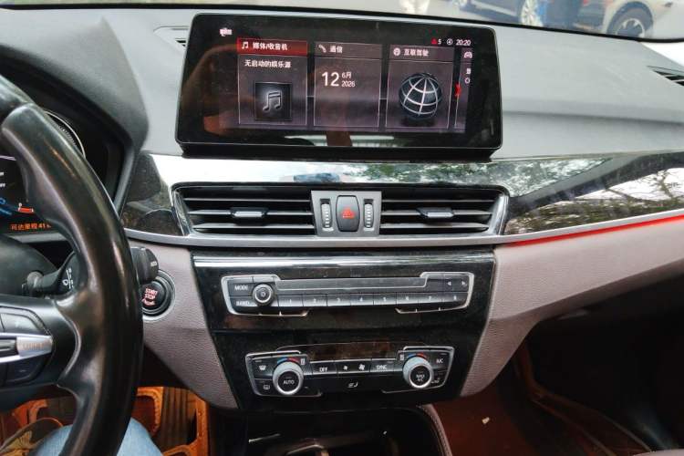 Used BMW X1 2021 Restyled sDrive20Li Fashion Version Audio And AC Panel
