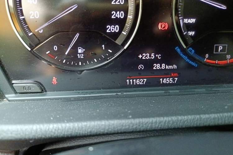 Used BMW X1 2021 Restyled sDrive20Li Fashion Version Odometer Close Up