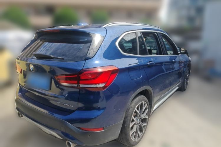 Used BMW X1 2021 xDrive25Li Luxury Model Rear Right 45 Deg