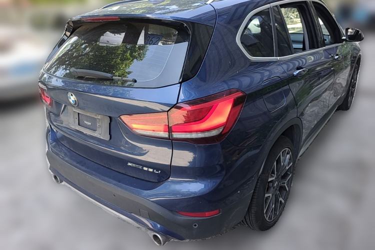 Used BMW X1 2021 xDrive25Li Luxury Model Rear Right 45 Deg