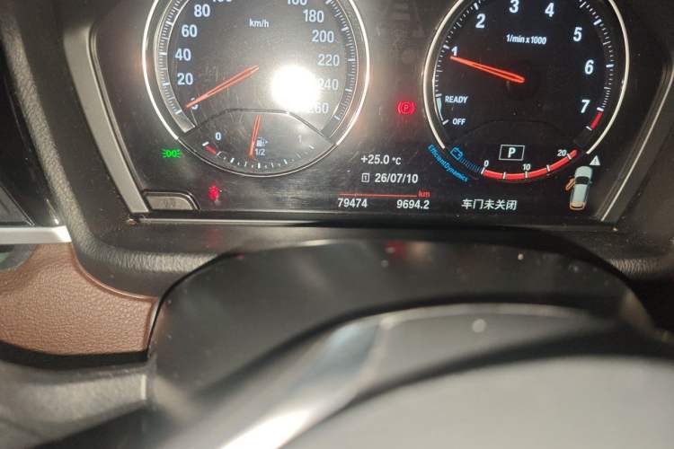 Used BMW X1 2021 Restyled sDrive20Li Fashion Version Odometer Close Up