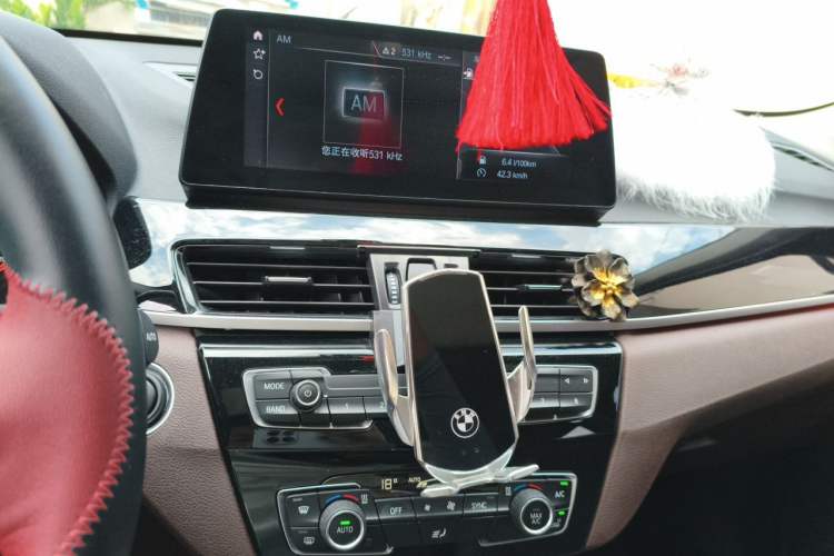 Used BMW X1 2021 sDrive20Li Premium Edition Audio And AC Panel