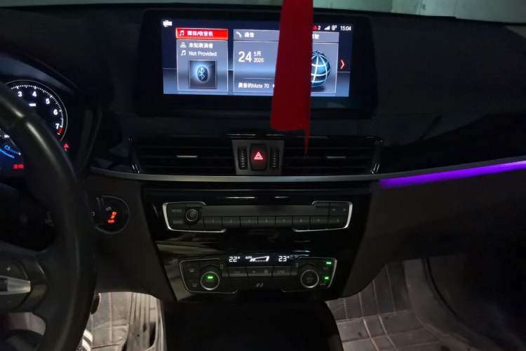 Used BMW X1 2021 sDrive25Li Leading Model Audio And AC Panel