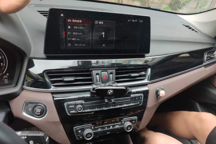 Used BMW X1 2021 Restyled sDrive25Li Leading Edition Audio And AC Panel