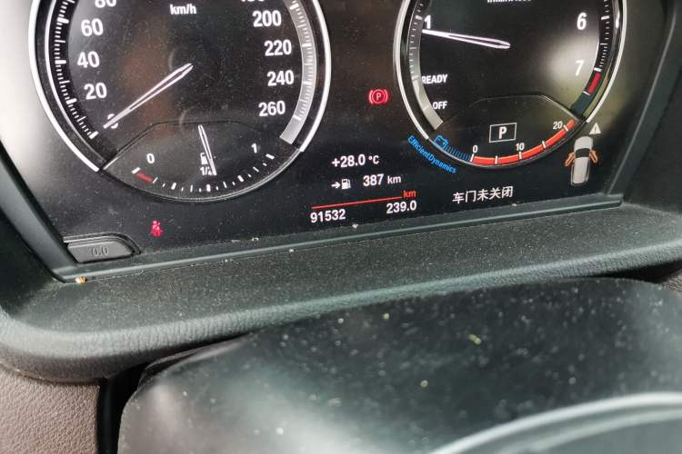 Used BMW X1 2021 Restyled sDrive20Li Fashion Version Odometer Close Up
