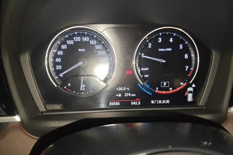 Used BMW X1 2021 sDrive20Li Premium Edition Odometer Close Up