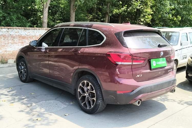 Used BMW X1 2021 Restyled sDrive25Li Leading Edition Rear Left 45 Deg