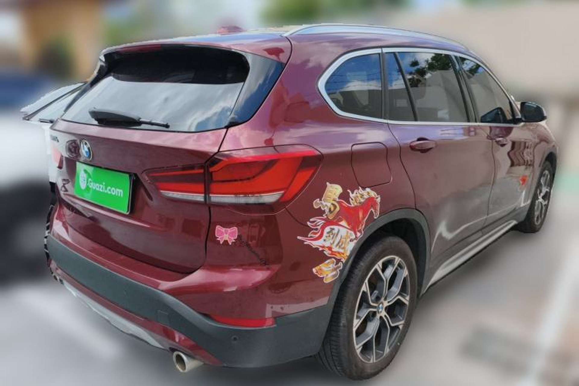 Used BMW X1 2021 sDrive20Li Premium Edition Rear Right 45 Deg