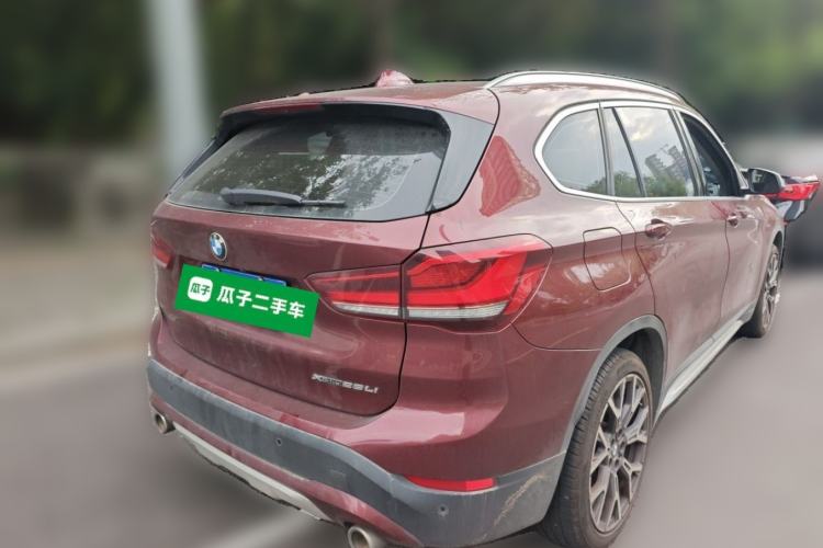 Used BMW X1 2021 xDrive25Li Luxury Model Rear Right 45 Deg