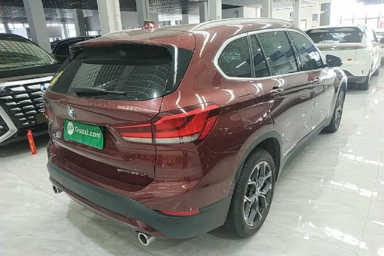 Used BMW X1 2021 sDrive25Li Leading Model Rear Right 45 Deg