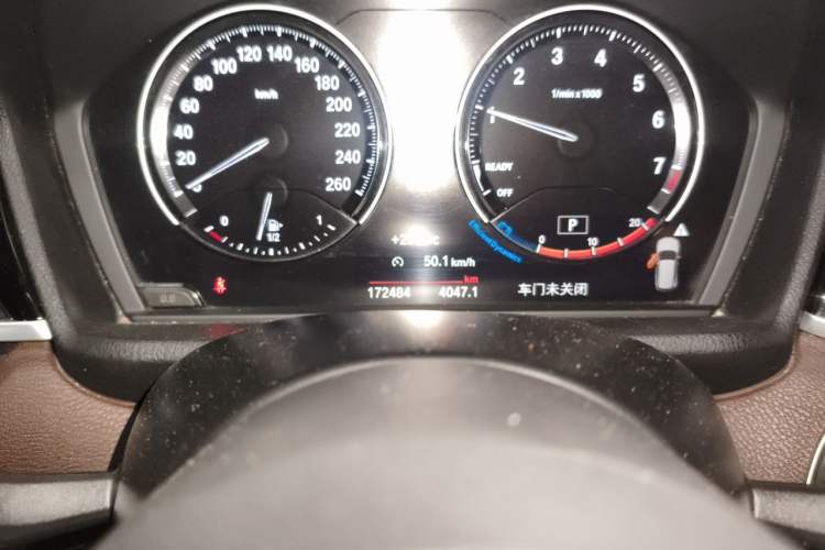 Used BMW X1 2021 Restyled sDrive20Li Premium Edition Odometer Close Up